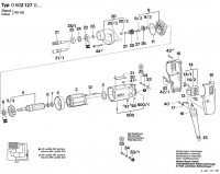 Bosch 0 602 127 007 GR.55 High Frequency Drill Spare Parts